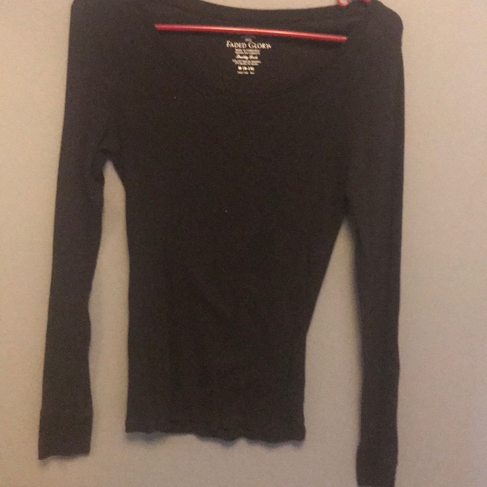 Aim black tee